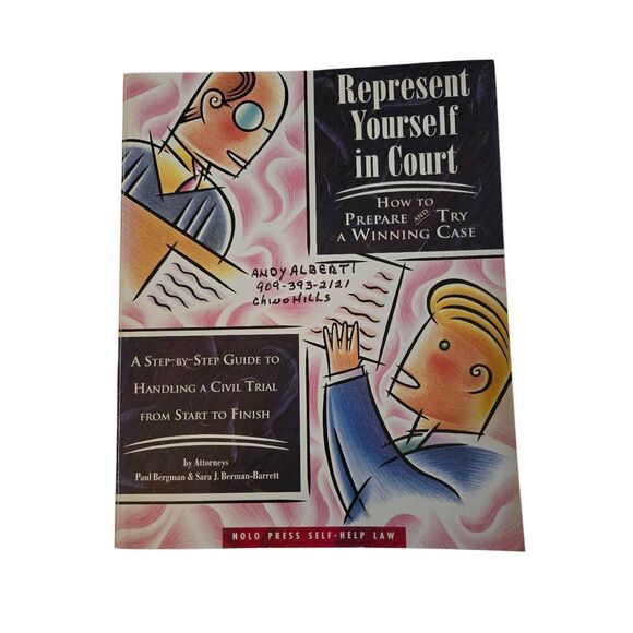 Represent yourself in court by Paul Bergman & Sara J. Berman-barrett - nolo pres - Picture 1 of 7